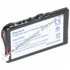 Helyettes�t� Akkumul�tor Apple iPod 3G 3,7V 700mAh Li-Polymer