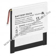 Helyettes�t� Akkumul�tor Apple iPOD touch 8G 4G 3,7V 850-950mAh Li-Polymer