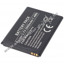 Helyettes�t� Akkumul�tor Wiko Jimmy S4300AE S104-P26000-000 3,7V 2000mAh mobiltelefon Li-Ion
