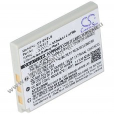 Helyettes�t� Akkumul�tor Kodak Klic-7000 3,7V 600-730mAh Li-ion