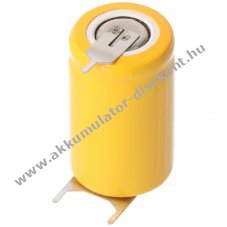 Helyettes�t� Akkumul�tor KR-600AE 2/3A 1,2V 670mAh ipari ( Sanyo) NiCd