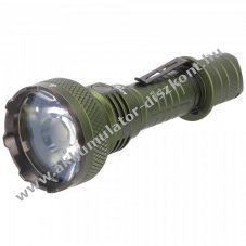 AceBeam L35 z�ld LED zsebl�mpa 5000 lumen 21700 Li-ion Akkumul�torval