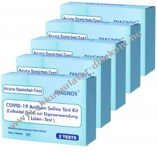 Acura COVID-19 ny�l antig�n gyorsteszt 10db/csomag BfArM k�l�nenged�llyel, nem PCR