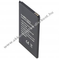 Helyettes�t� Akkumul�tor Wiko Lenny 3 5030 3,7V 1800mAh mobiltelefon Li-Ion