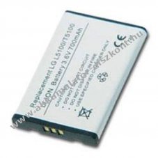 Helyettes�t� Akkumul�tor LG L5100 LG T5100 3,6V 900mAh Li-ion