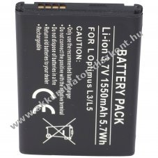 Helyettes�t� Akkumul�tor LG Optimus L3 BL-44JN 3,7V 1550mAh Li-ion