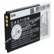 Helyettes�t� Akkumul�tor mobiltelefon Kazam Life B2 Life C5 KAC5-HELBE0003594 3,7V 900mAh Li-Ion