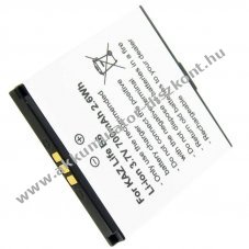 Helyettes�t� Akkumul�tor Kazam Life B6 mobiltelefon 3,7V 700mAh LFB6 LFB6-VKVBG013292 Li-Ion