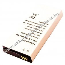 Helyettes�t� Akkumul�tor Kazam Life R5 KAR5 mobiltelefon 3,7V 2500mAh Li-Ion