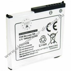 Helyettes�t� Akkumul�tor Fujitsu-Siemens Pocket Loox 720 PDA �s MP3 3,7V 1600mAh S23691-F2611-L100 Li-Ion