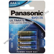 Panasonic EVOIA AAA (mikro) hagyom�nyos elem alk�li