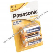 Panasonic C (b�bi m�ret) LR14 elem 1.5V 2db/csomag hagyom�nyos elem alk�li