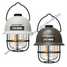 Nitecore LR40 kempingl�mpa Akkumul�tor 4000mAh 2db/csomag Li-Ion