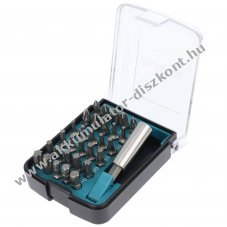Makita bitk�szlet D-34936 31 r�szes m�gneses bittelrendez� cs�ptet�vel