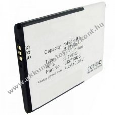 Helyettes�t� Akkumul�tor MEDION MD98500 Life E4001 Li37130E mobiltelefon 3,7V 1450mAh Li-Ion