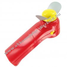 Mini kompakt k�zi ventil�tor utaz�shoz, halk, AA Mignon ceruza elemekkel egy�tt (LR6)