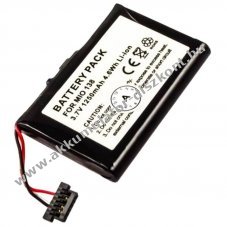 Helyettes�t� Akkumul�tor Mitac Mio 138/268/268 Plus/269/269 Plus/Mio C 710 PDA �s MP3 3,7V 1250mAh Li-Ion