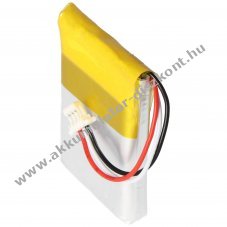 Helyettes�t� Akkumul�tor Mio Mivue 388 1ICP6/26/36 582535 3,7V 450mAh gps �s navig�ci� Li-Polymer
