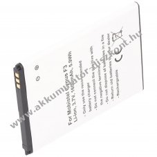 Helyettes�t� Akkumul�tor MOBISTEL Cynus F3 mobiltelefon BTY26181 3,7V 1600mAh Li-Ion