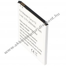 Helyettes�t� Akkumul�tor MOBISTEL Cynus T2 MT-9081W mobiltelefon