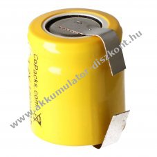 Helyettes�t� Akkumul�tor N-150AA P-11AAH 1/3 AA Mignon ceruza U-forma forrf�l ipari NiCd