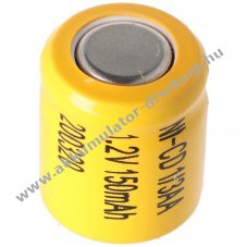 Helyettes�t� Akkumul�tor Sanyo N-110AA 1/3 AA Mignon ceruza 1,2V 150mAh ipari NiCd