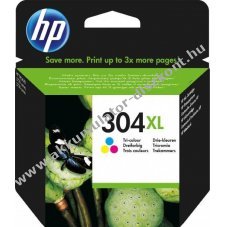 Eredeti HP tintapatron NR.304XL/N9K07AE sz�nes nyomtat�