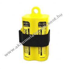 Nitecore NBM40 Akkumul�tormul�tortart� s�rga 1-4 Li-Ion 18650 vagy 1-4 E-Liquid flakon �s porlaszt�