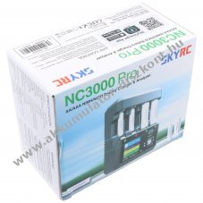 SkyRC NC3000 Pro intelligens t�lt� AA Mignon ceruza �s AAA (Micro) anal�zis funkci�val NiMH/NiCd