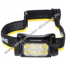 Nitecore HC75 UHE E-Focus munkafejl�mpa 3000lm �jrat�lthet� NL2155HP 5500mAh