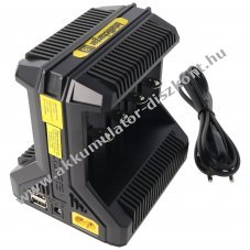 Nitecore i8 8-soros gyors t�lt� 1-8 Akkumul�tor Li-Ion LiFePO4 NiMH AA AAA 18650