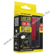 Nitecore LA10 CRI piros mini kemping LED l�mpa 75lm AA Mignon ceruza