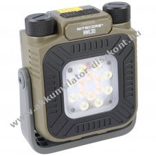 Nitecore NWL30 univerz�lis munkal�mpa 3000lm 18000mAh 3,6V USB-C sz�nyogriaszt� fokozatmentes