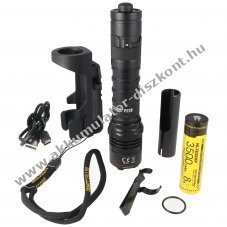 Nitecore P22R zsebl�mpa Akkumul�torval 18650 3500mAh Li-Ion