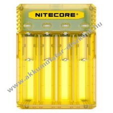 Nitecore Q4 Li-Ion/IMR t�lt� 12V 2000mA 4 f�ggetlen csatorna