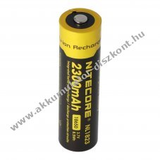 Nitecore NL1823 18650 Akkumul�tor 3,7V 2300mAh Li-Ion