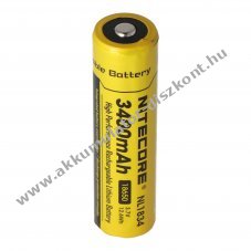 Nitecore NL1834 18650 Akkumul�tor 3400mAh Li-Ion