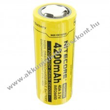 Nitecore NI26650A 3,7V 4200mAh Akkumul�tor max40A Li-Ion