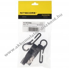 Nitecore NHC10 sisak r�gz�t� fejl�mp�khoz 4db/csomag fekete