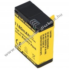 Nitecore NLGP3 GoPro Hero3/3+ Akkumul�tor 3,7V 1180mAh Li-Ion