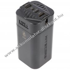 Nitecore NPB4 powerbank 20000mAh IP68 v�z�ll� 18W USB-C/Micro-USB