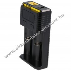Nitecore Intelligens t�lt� NEW I2 t�pus 2 t�lt�hellyel NC-I2
