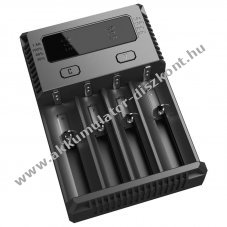 Nitecore Intellicharge NEW i4 NC-i4 4 csatorn�s t�lt�
