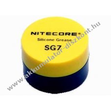 Nitecore szilikonzs�r SG7 5g zsebl�mpa menetekhez �s t�m�t�sekhez