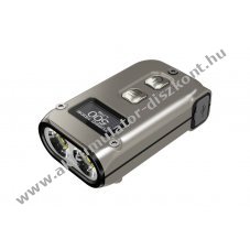 Nitecore TINI 2 TITAN tit�n zsebl�mpa 500lm USB-C 280mAh OLED