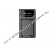 Nitecore ULQ USB t�lt� Leica BP-DC12 Akkumul�torhoz