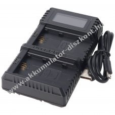 Nitecore USN4 PRO USB akkumul�tor t�lt�  Sony NP-FZ100, 2 rekeszes