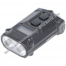 Nitecore TINI 3 mini LED kulcstart� zsebl�mpa 600lumen USB-C MCT UHE �jrat�lthet�