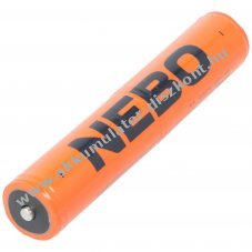 NEBO 2x26650 zsebl�mpa Akkumul�tor 7,4V 5000mAh 37Wh Li-Ion