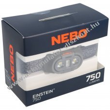 NEBO LED fejl�mpa 750lm 85m IPX4 v�z�ll�